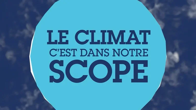Le climat est dans notre scope