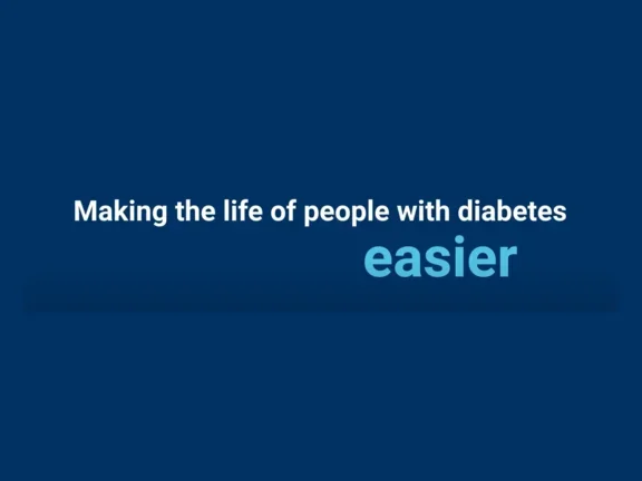 Making life of people with diabetes easier