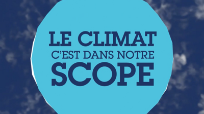Le climat est dans notre scope