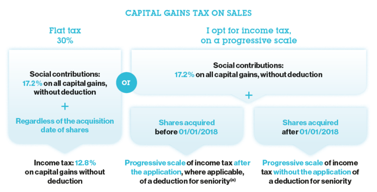 Flat tax equals 30 percent or I opt for income tax on a progressive scale